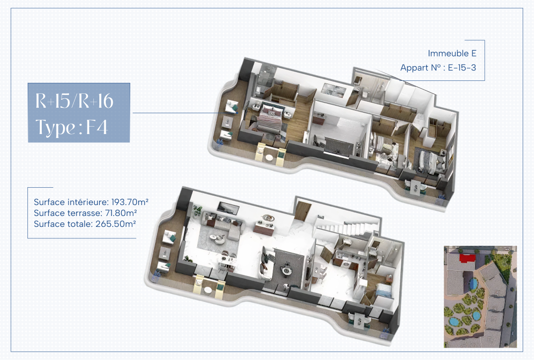 Appart N° _ A-7-3-2